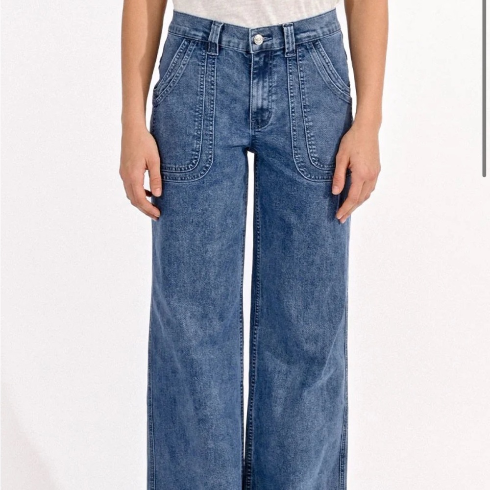 Molly Bracken Wide-Leg Jeans